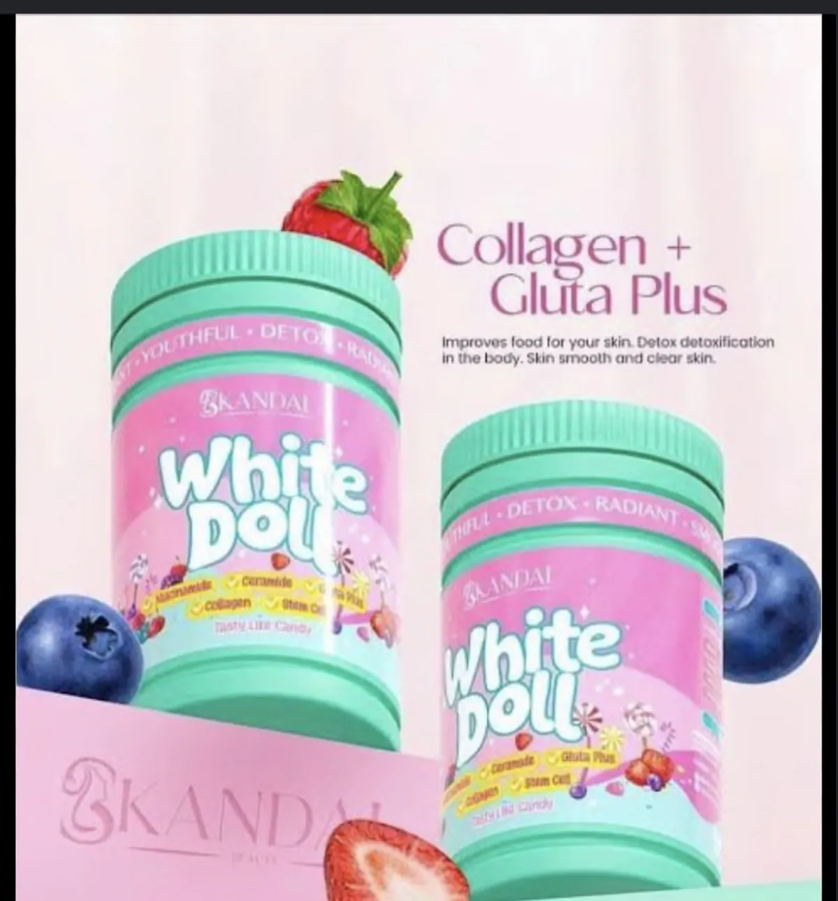 Skandal white doll supplement - Image 3