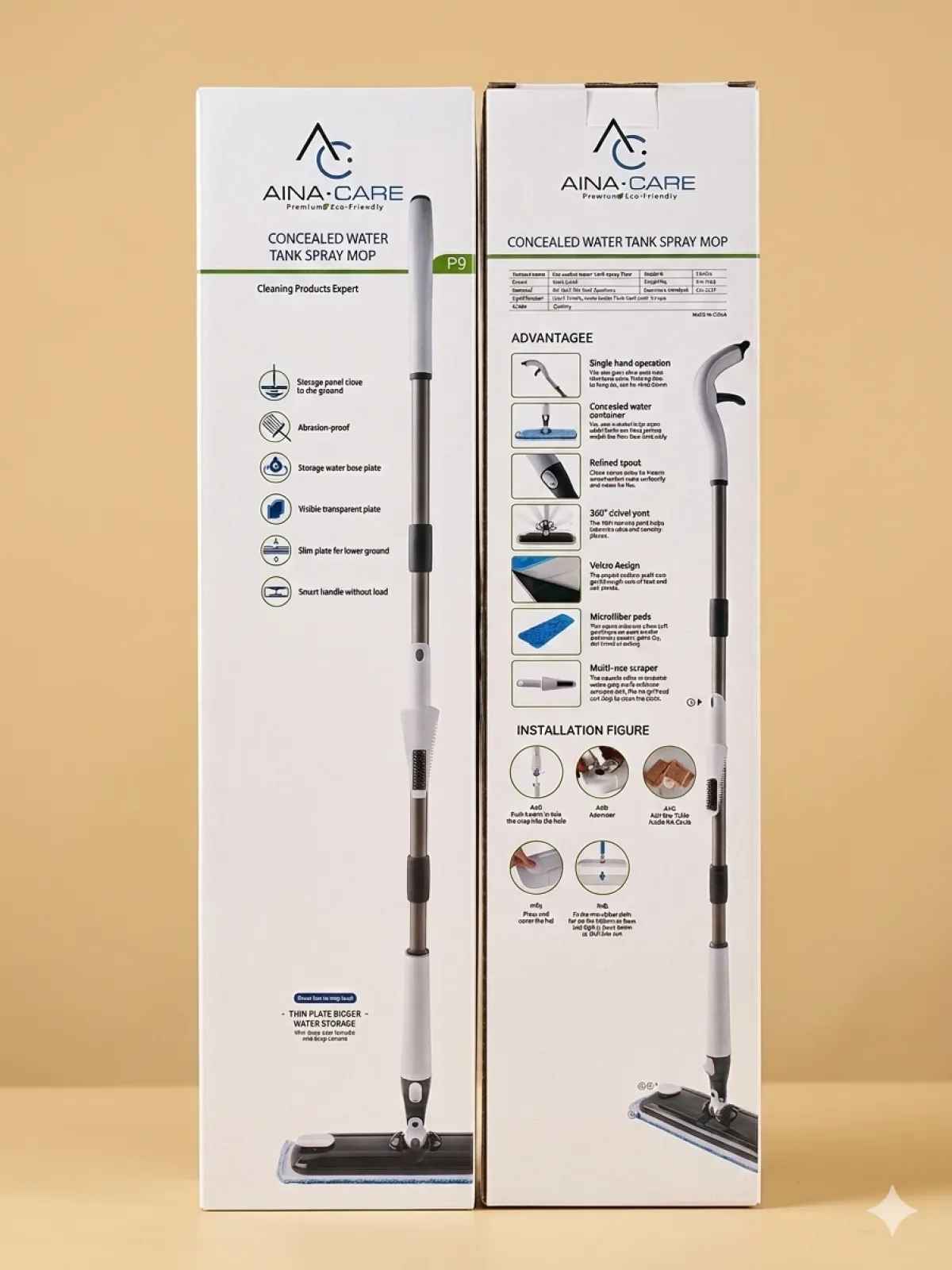 Concealed Water Tank Spray Mop - Image 1