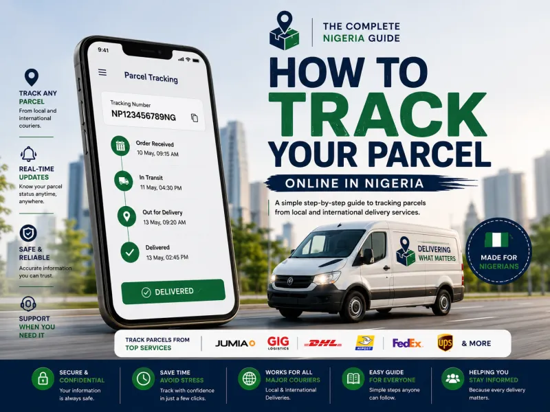 How to Track Your Parcel Online in Nigeria Jumia, GIG, DHL, NIPOST More