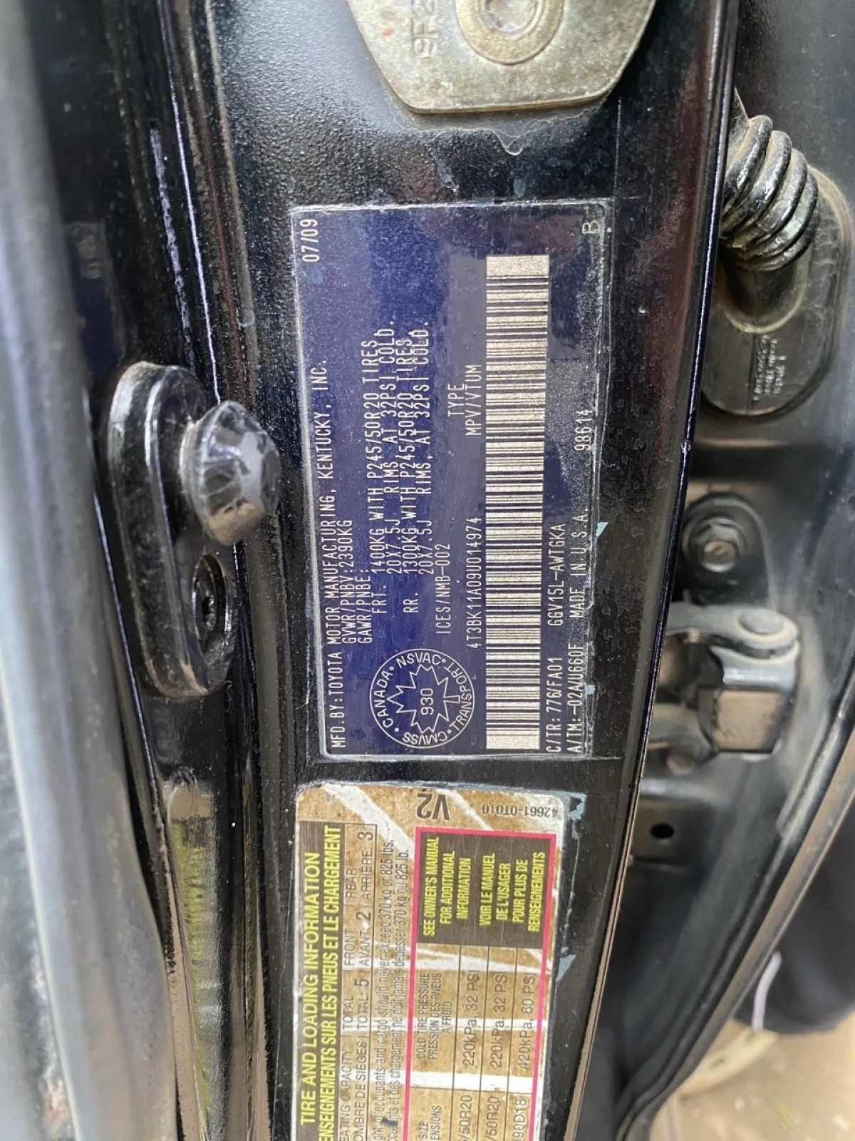 TOYOTA CAMRY 2014 MODEL FOREIGN USED - Image 1
