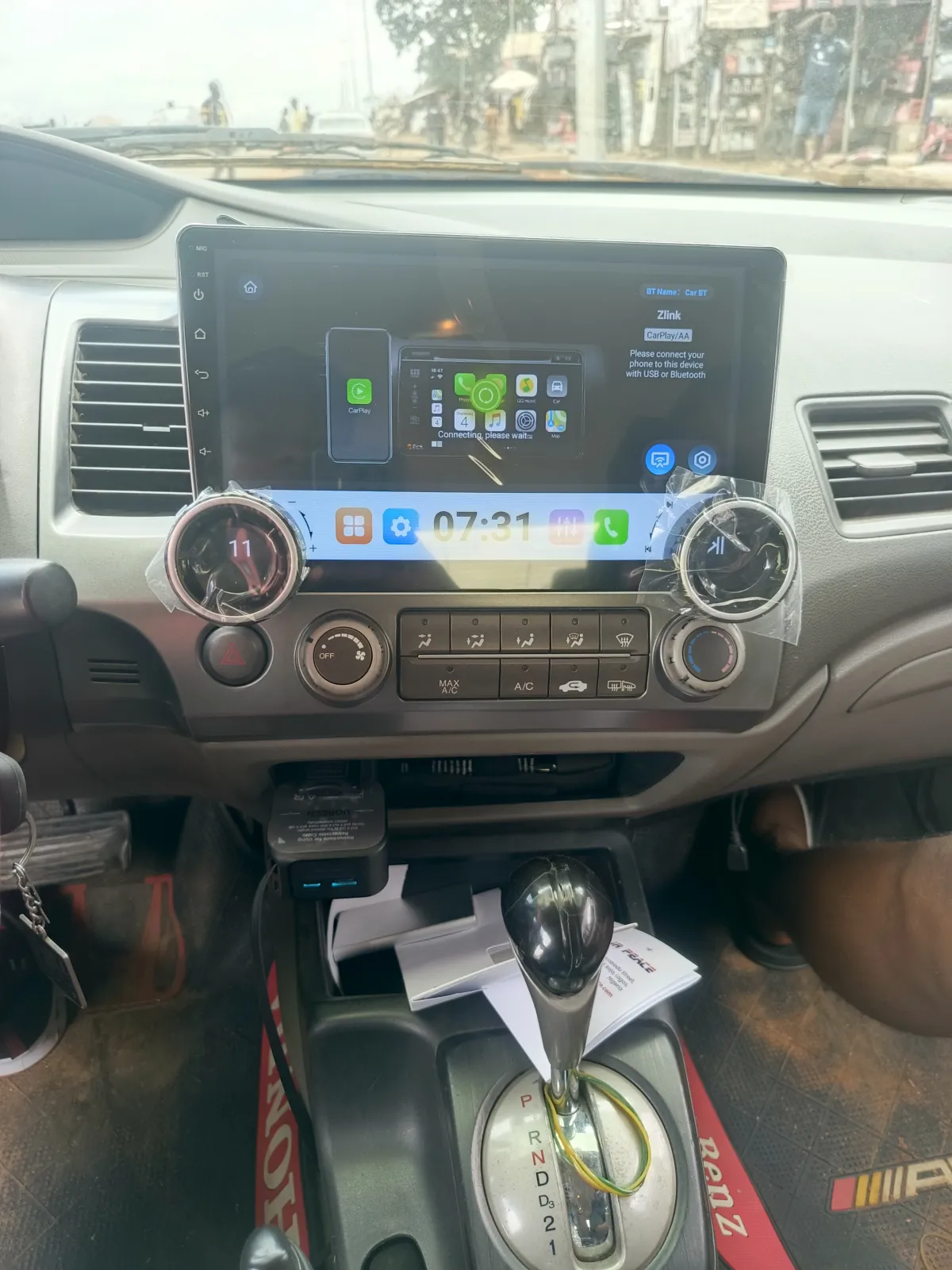 Android Auto with Apple car play for Honda Civic 2006 model - Image 3