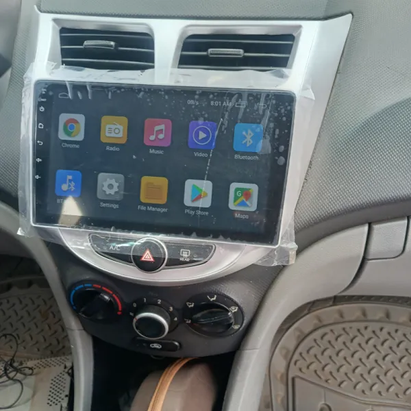 Android car screen for Hyundai accent 2012 model