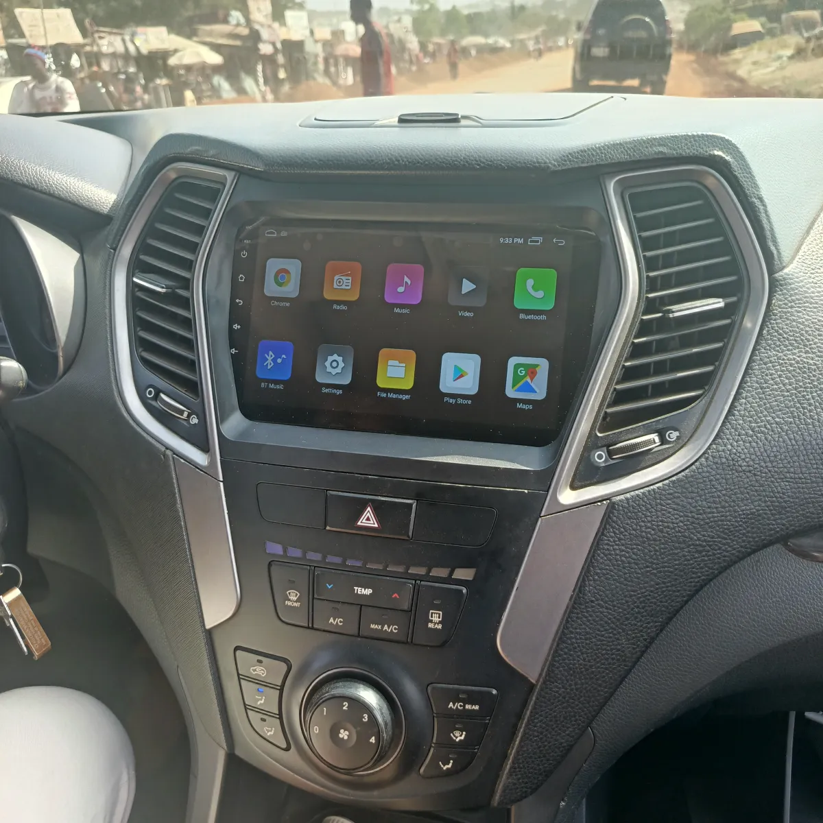 Android screen for Hyundai Santa Fe 2013-2017 model a - Image 1