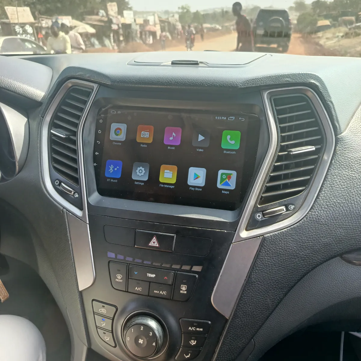 Android screen for Hyundai Santa Fe 2013-2017 model a - Image 3