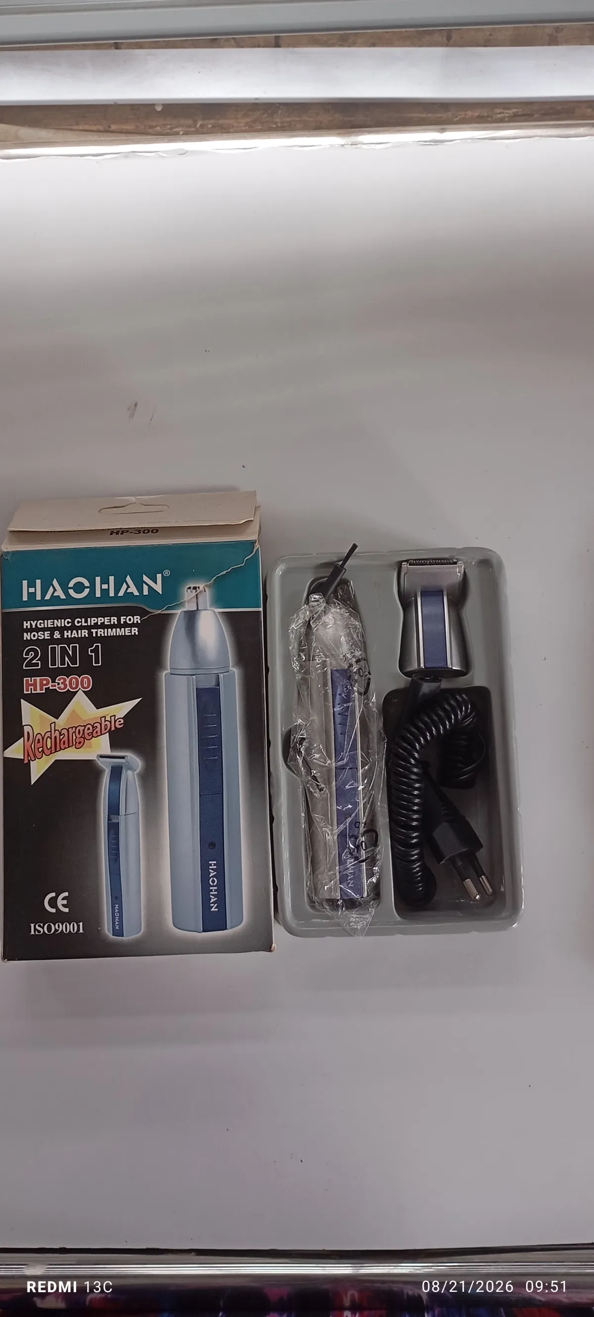 HAOHAN 2in1 clipper and nose trimmer - Image 1