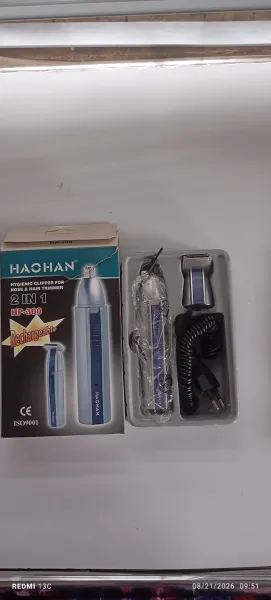 HAOHAN 2in1 clipper and nose trimmer