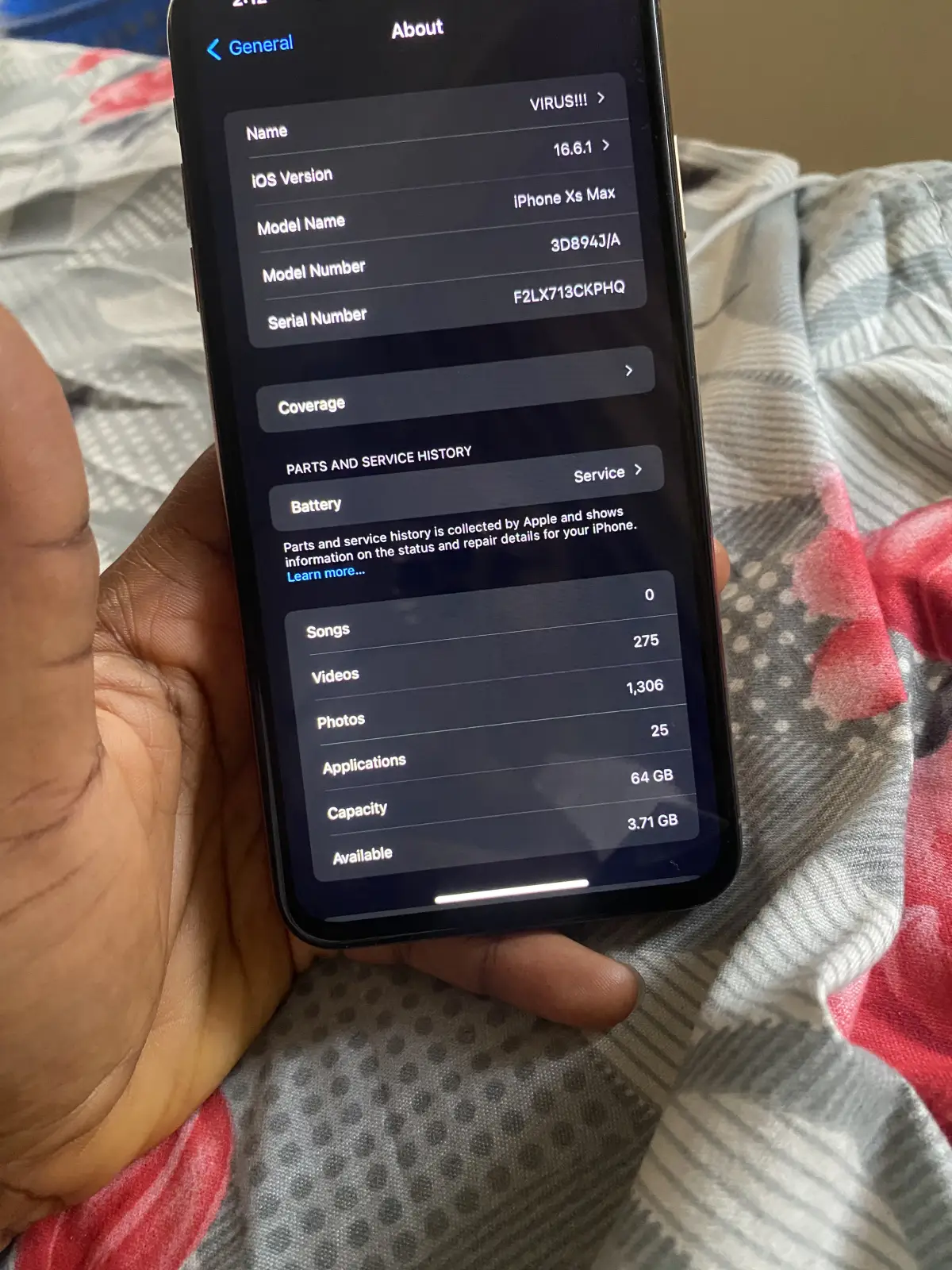 Rose gold iPhone XS Max - Image 2