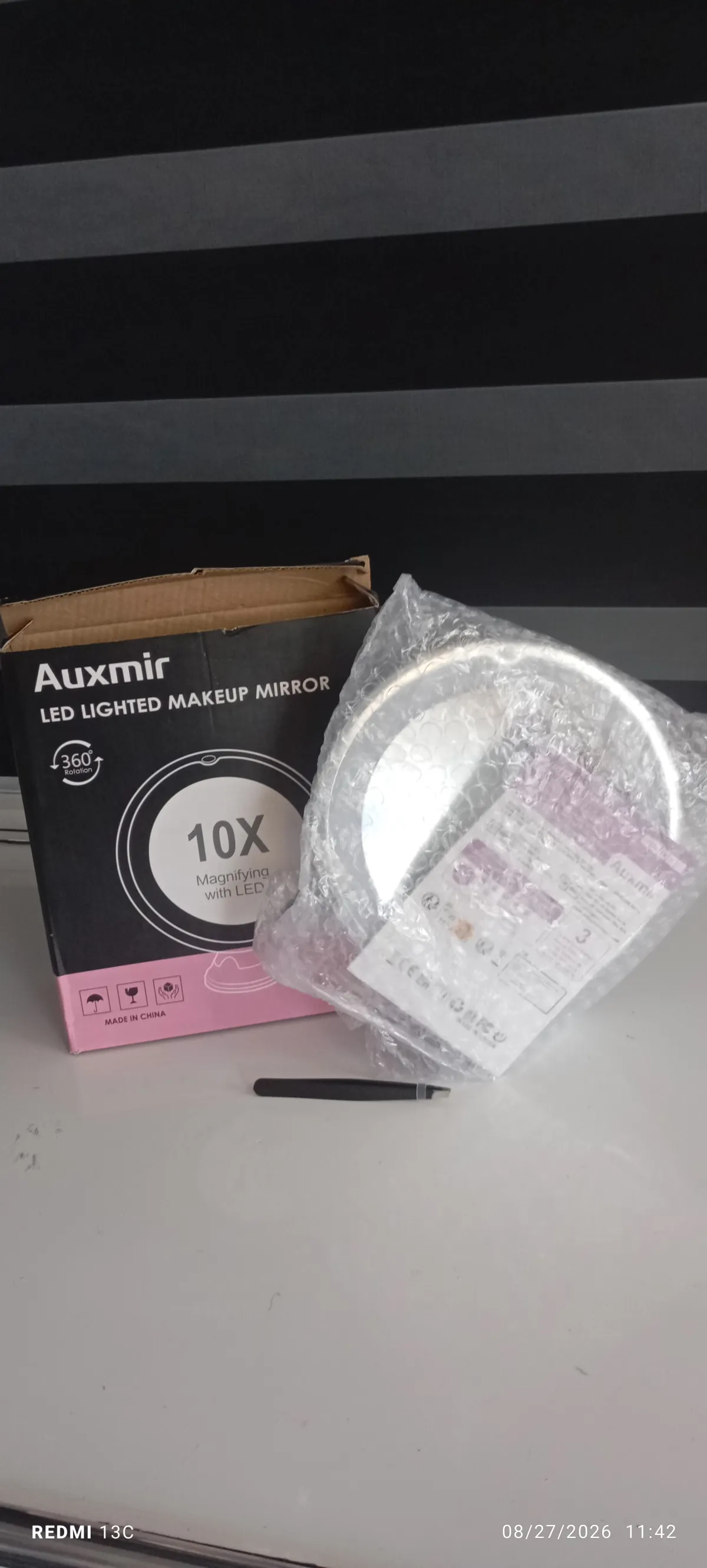 Auxmir LED light Makeup mirror - Image 2