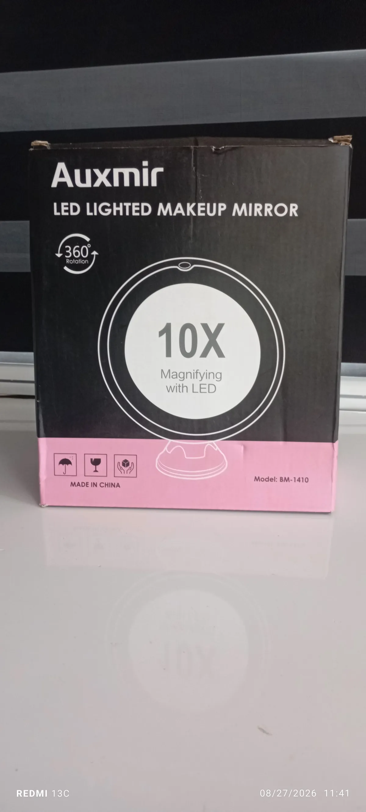 Auxmir LED light Makeup mirror - Image 3