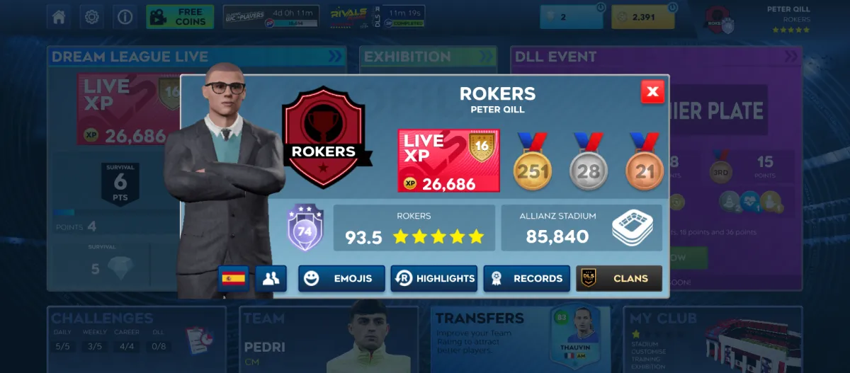 DREAM LEAGUE SOCCER ACCOUNT - Image 2