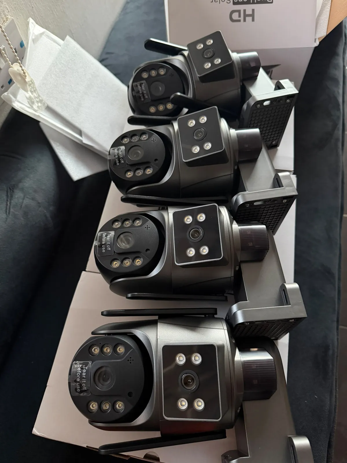 UBOX SOLAR 4G PTZ CCTV SECURITY CAMERA AVAILABLE DOUBLE LENS - Image 2
