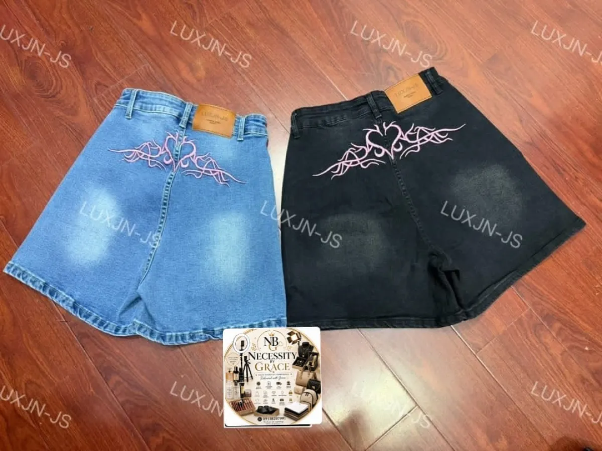 Jean shorts - Image 2