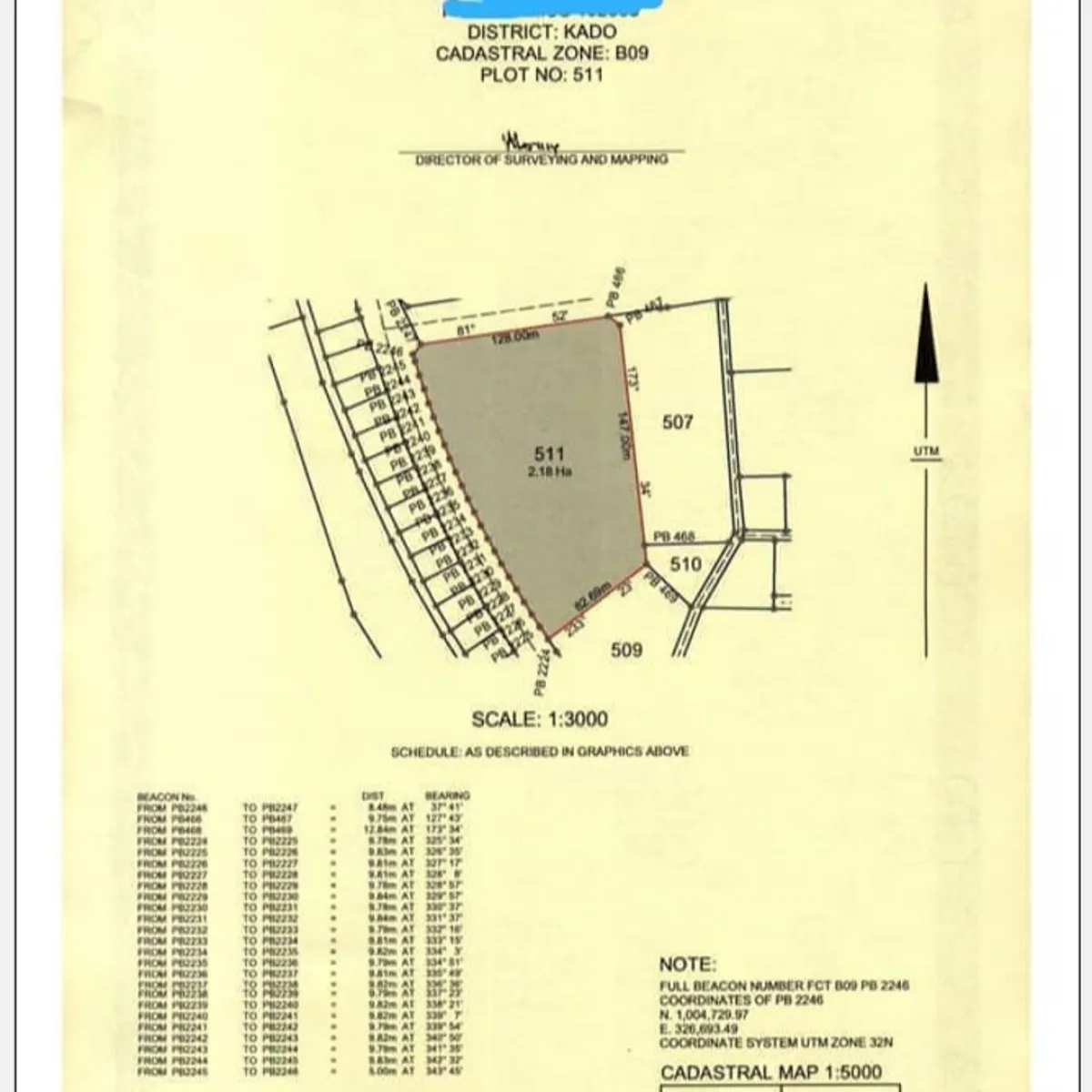 LAND FOR SALE - 2. 18H (Kado) - Image 3
