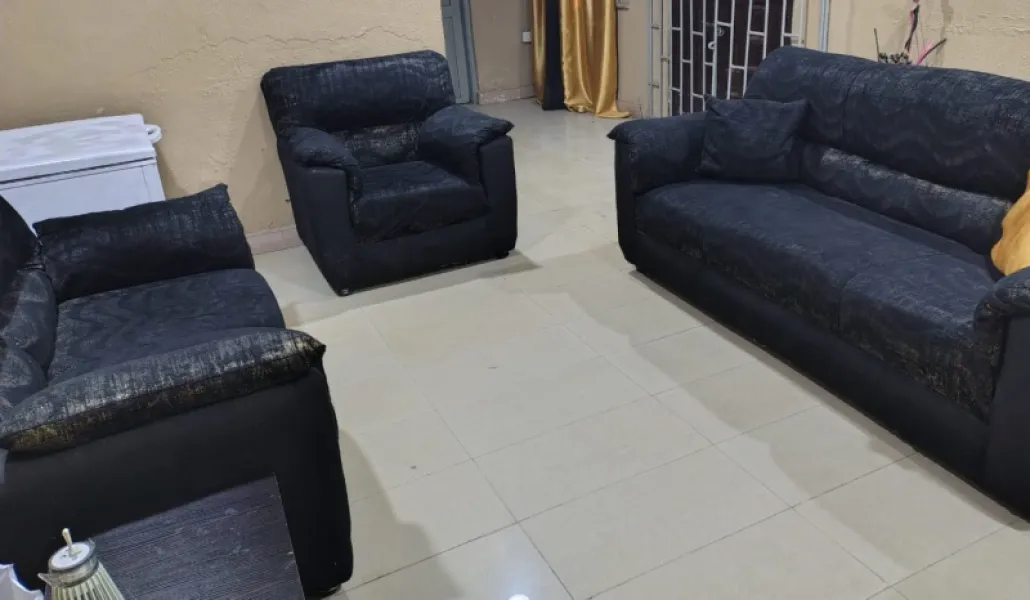 A Set of Suede Chairs