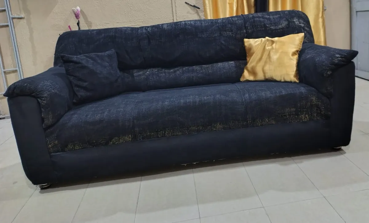 A Set of Suede Chairs - Image 4