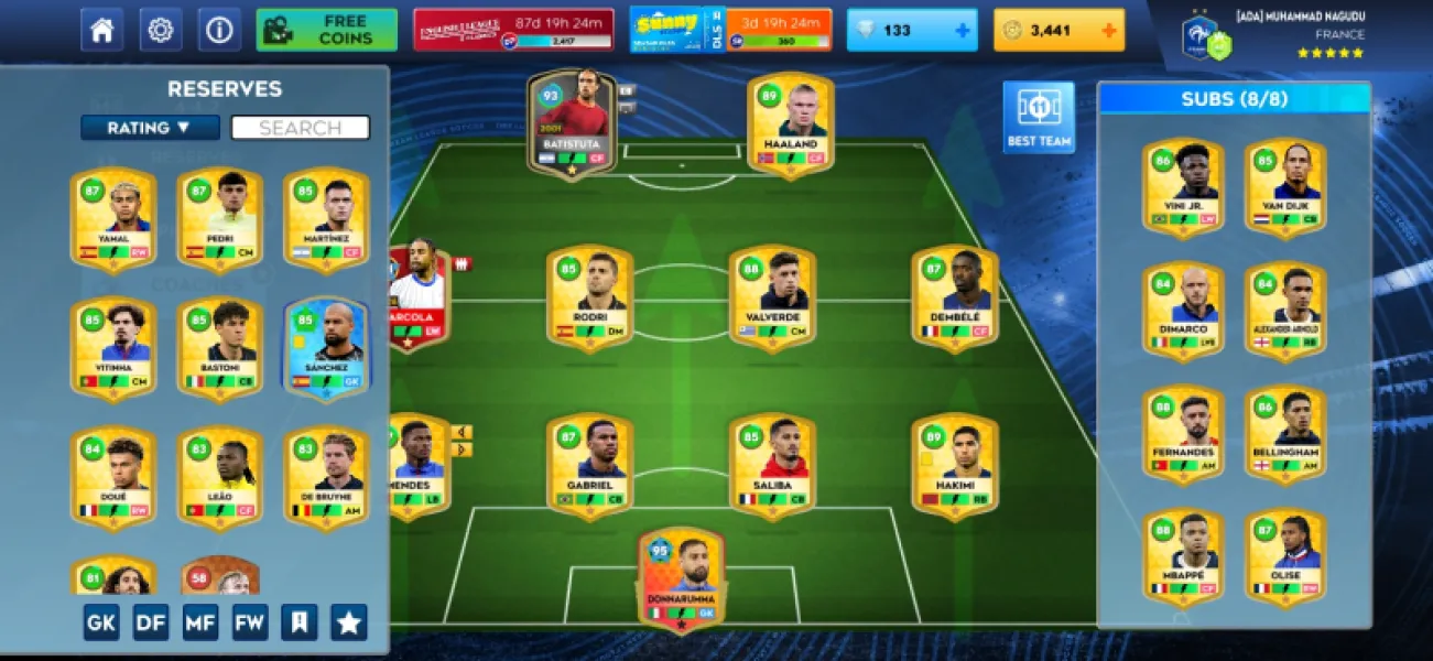 Dls account for sale
