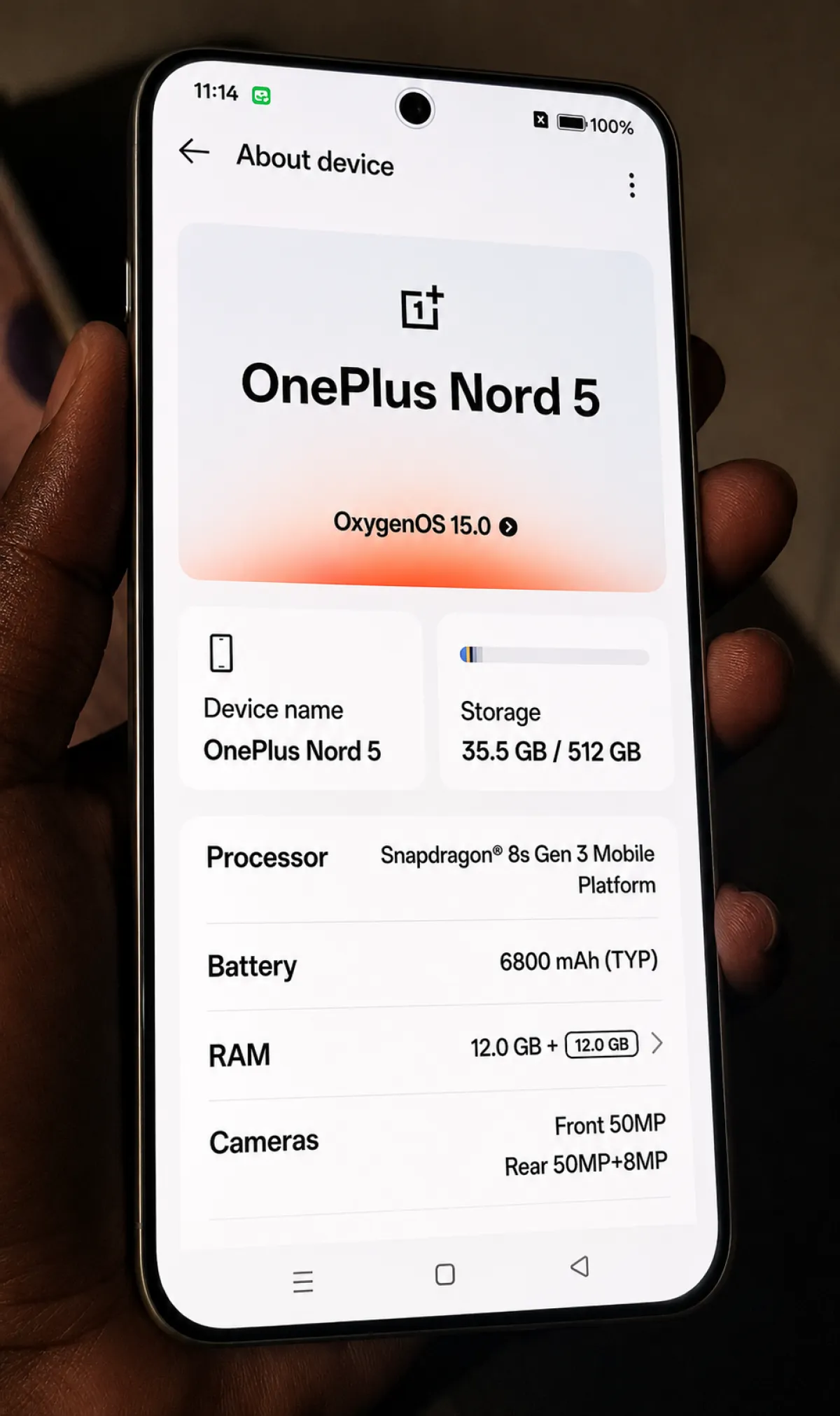 Oneplus nord 5 - Image 2