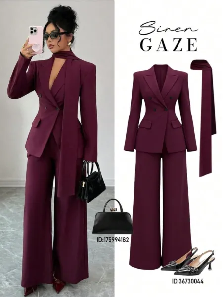 women's luxury 2 piece set