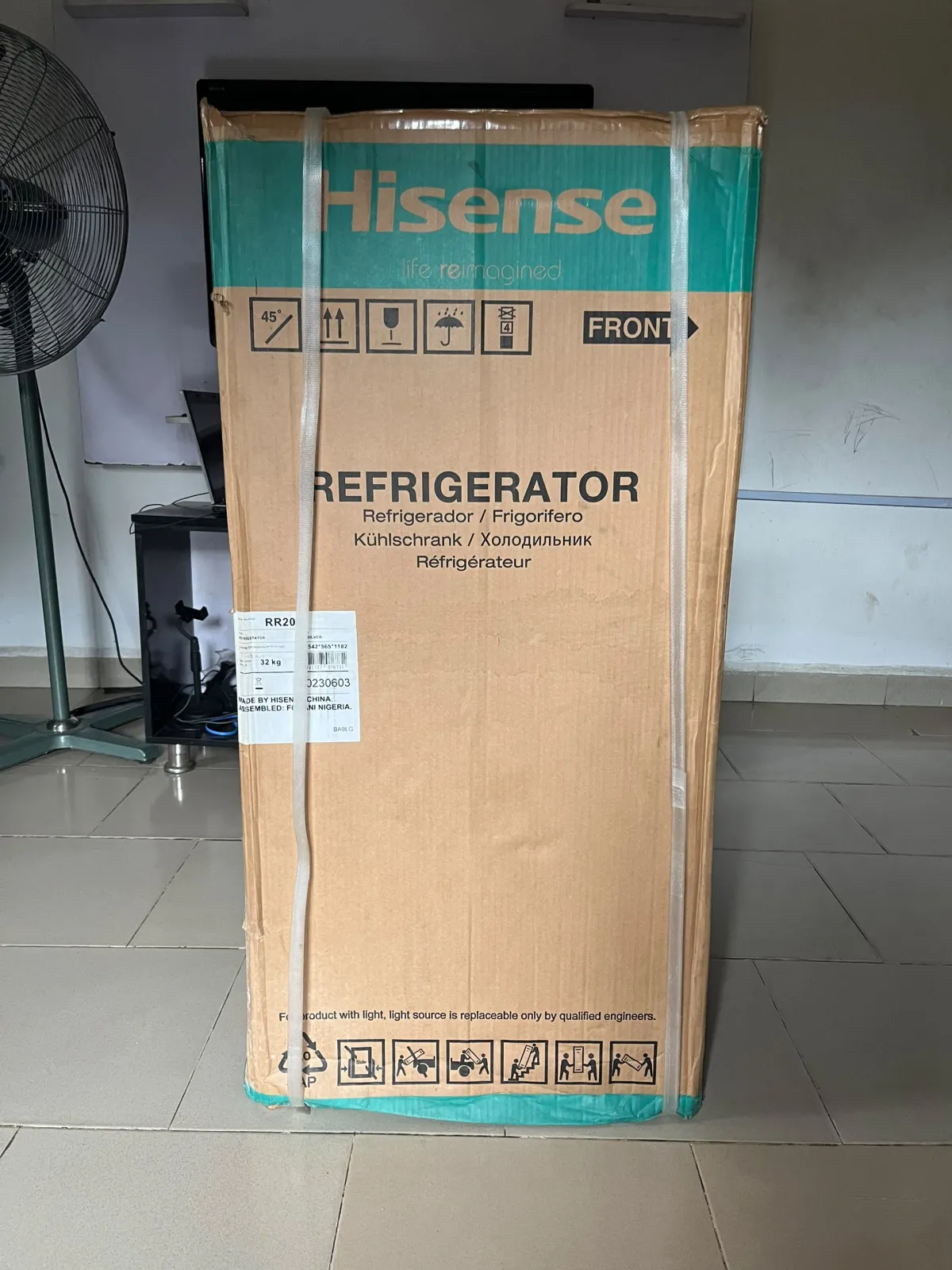 Brand New Hisense refrigerator 150Liters - Image 1