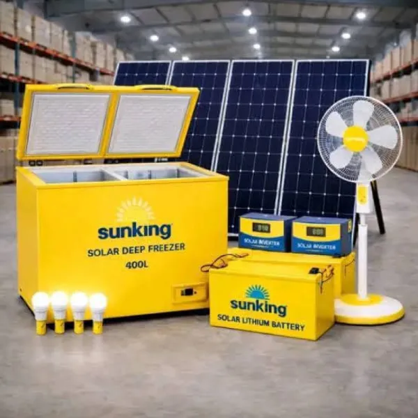 Sunking solar inverter chest freezer available