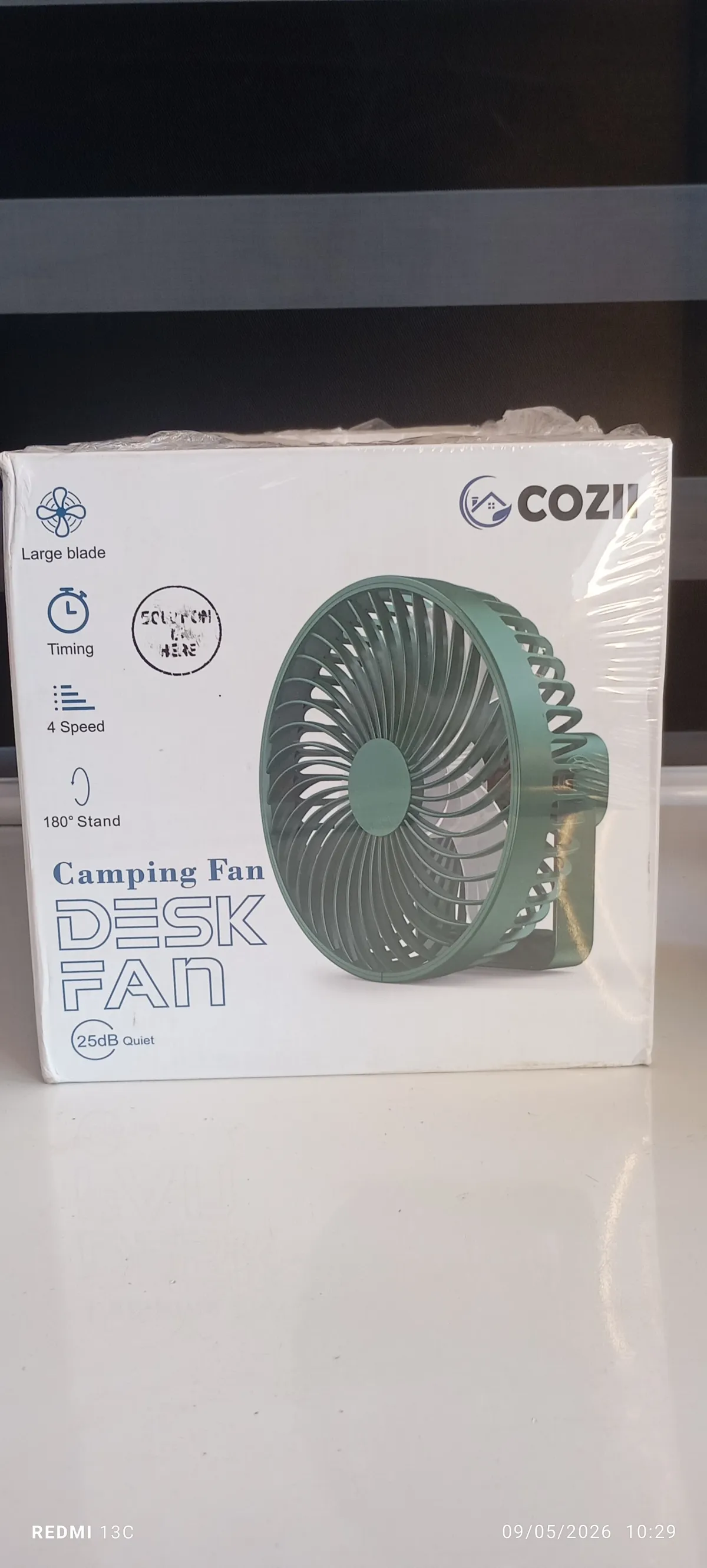 Cozil Camping Desk Fan - Image 1