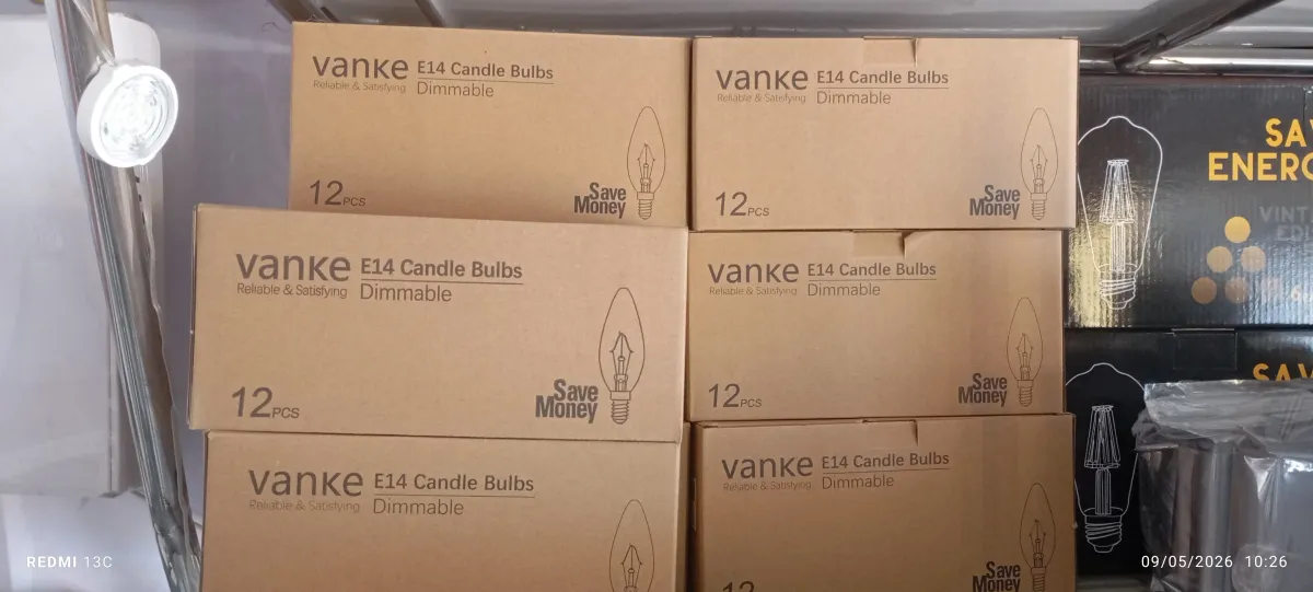Vanke E4 Dimmable bulbs 12pc - Image 1