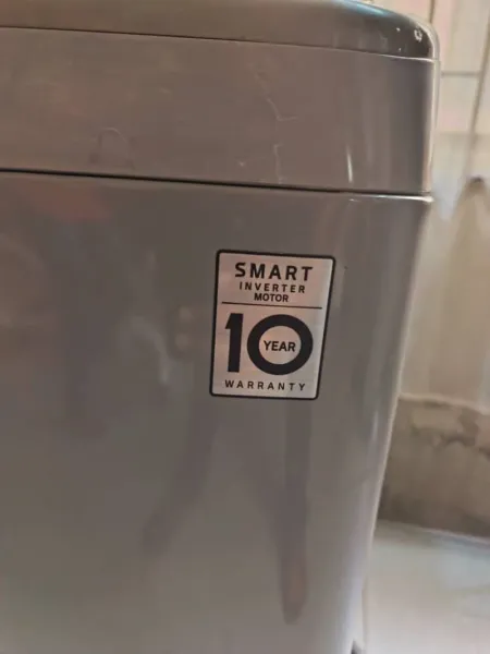Neatly used LG inverter fully automatic washing machine 14kg