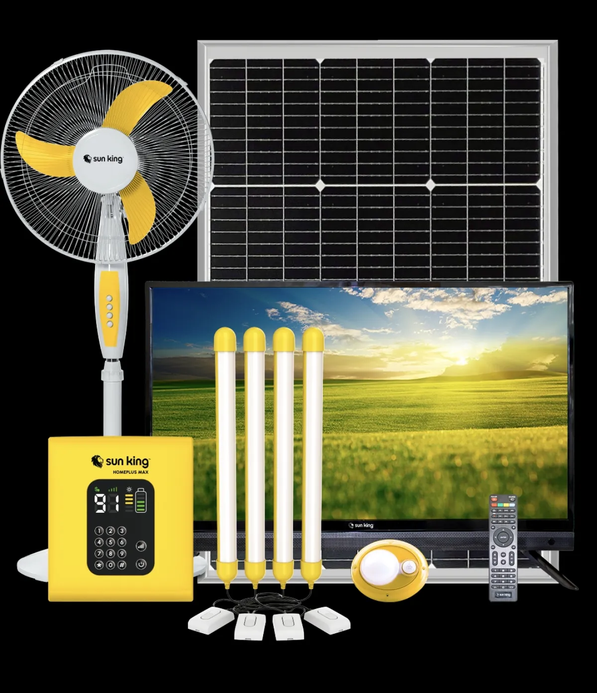 HomePlus Max 24 HD TV Pedestal Fan - Image 1