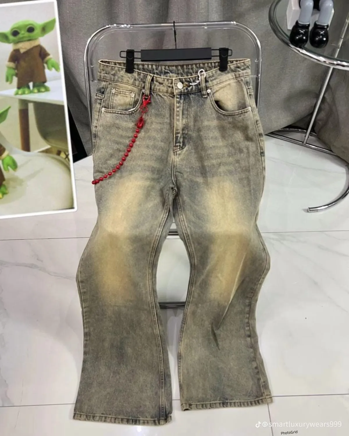 Luxury men jeans trouser - Image 3