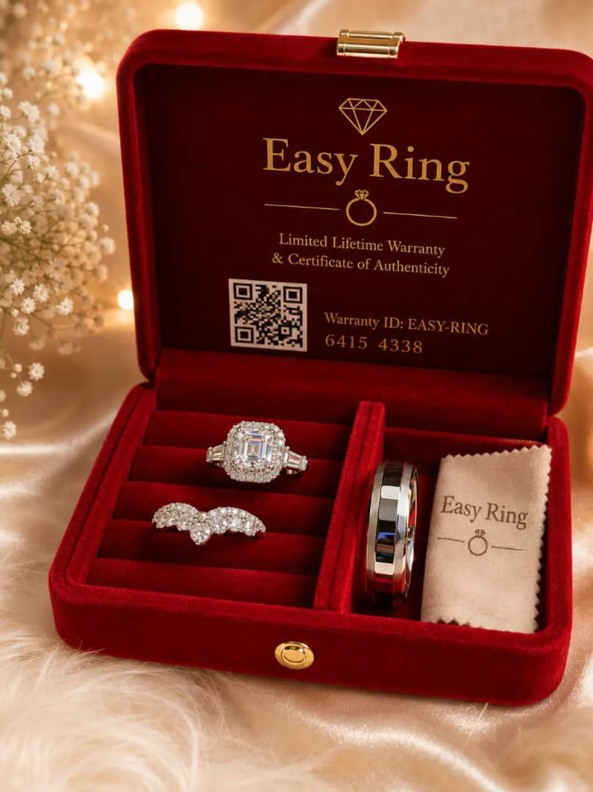 VVS Mossanaite Diamond Ring - Image 7