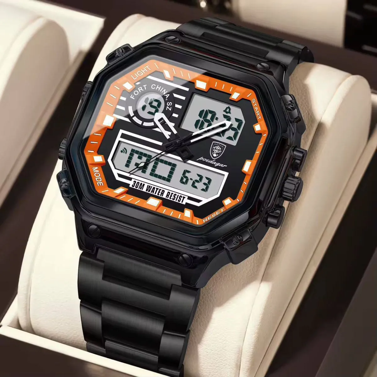 Poedagar Digital-Analog Sport Watch - Image 4
