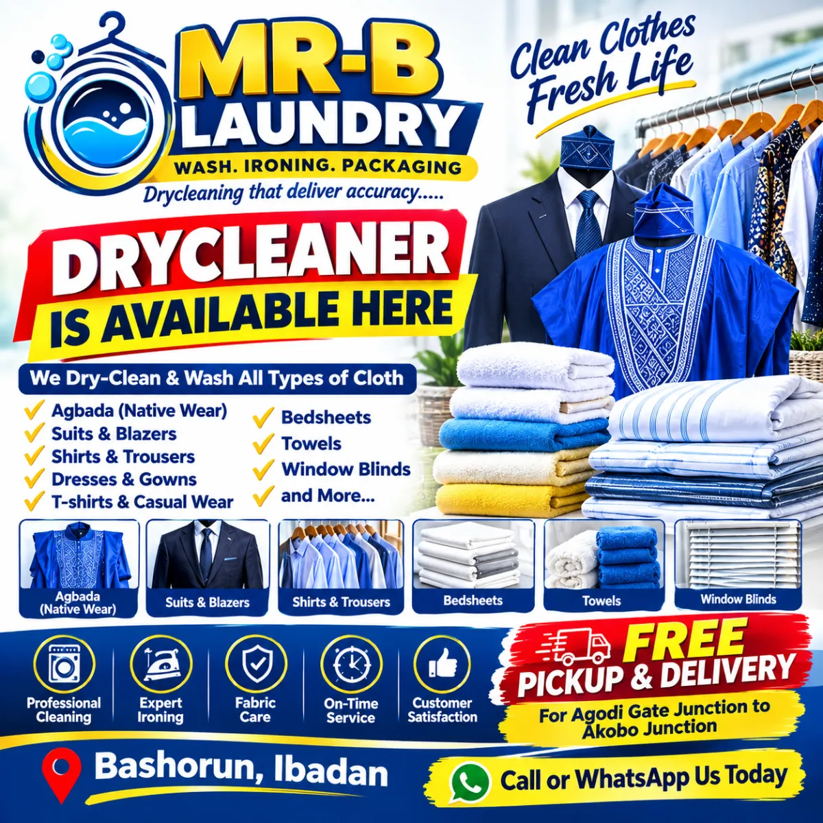 cloth Drycleaner ( laundry available) - Image 3
