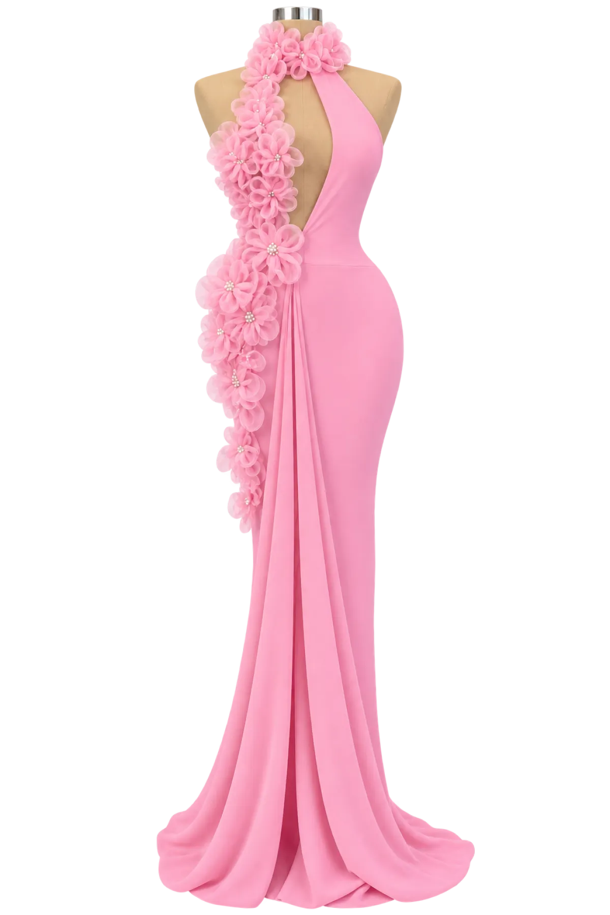 floral mermaid gown - Image 1