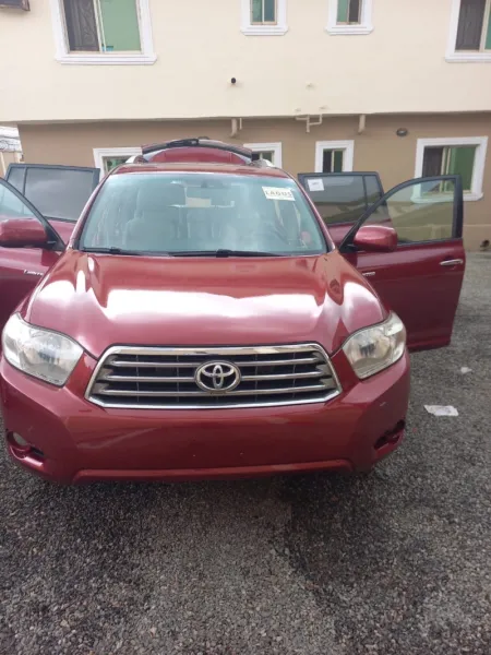 2MONTHS registered 2008 toyota highlander limited full option