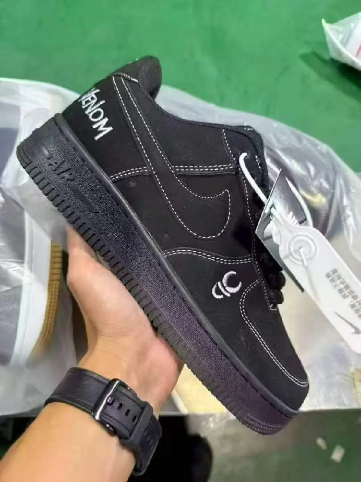 Custom Graffiti AF1 Sneakers - Image 2