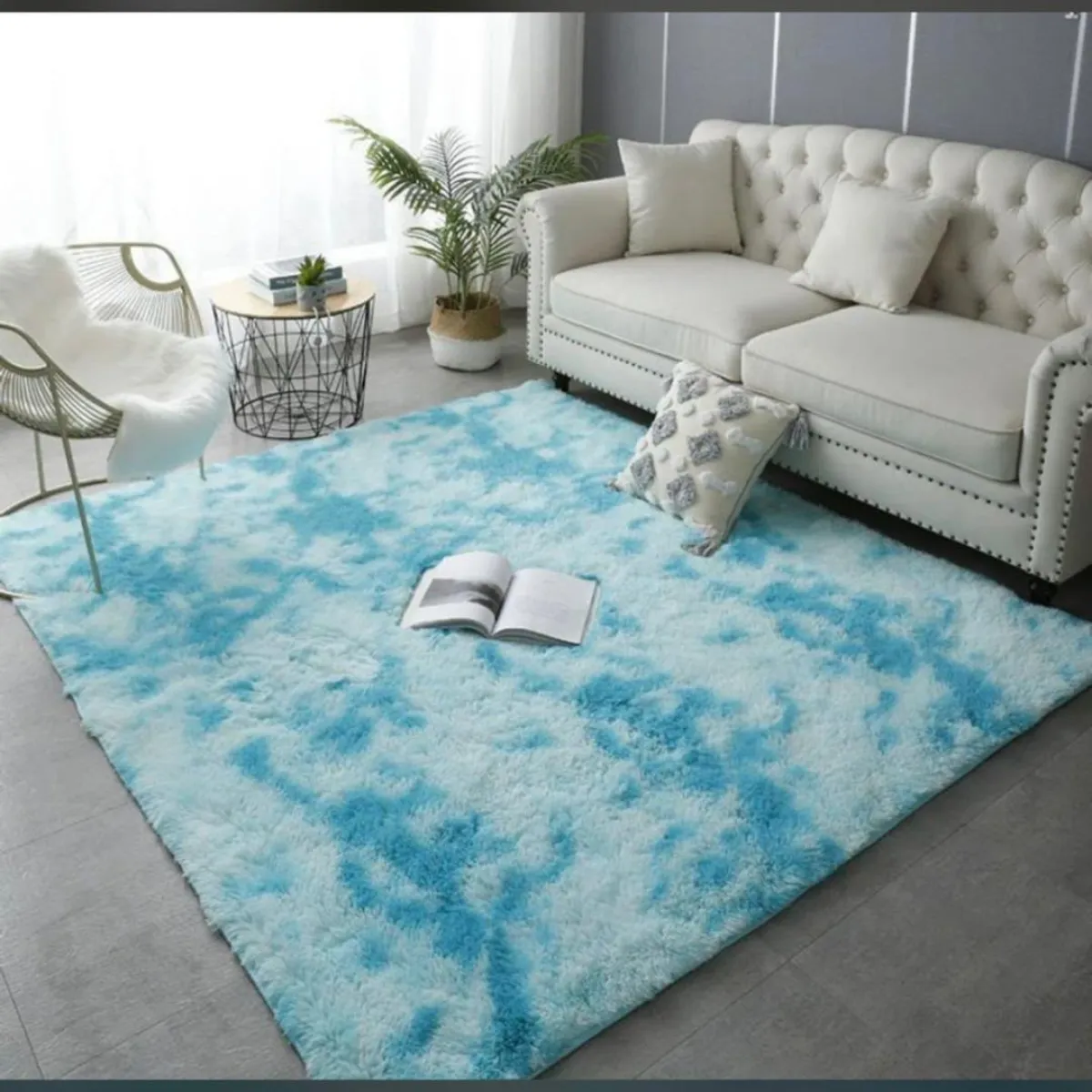 Plush Fluffy Center or Area Rug - Image 2