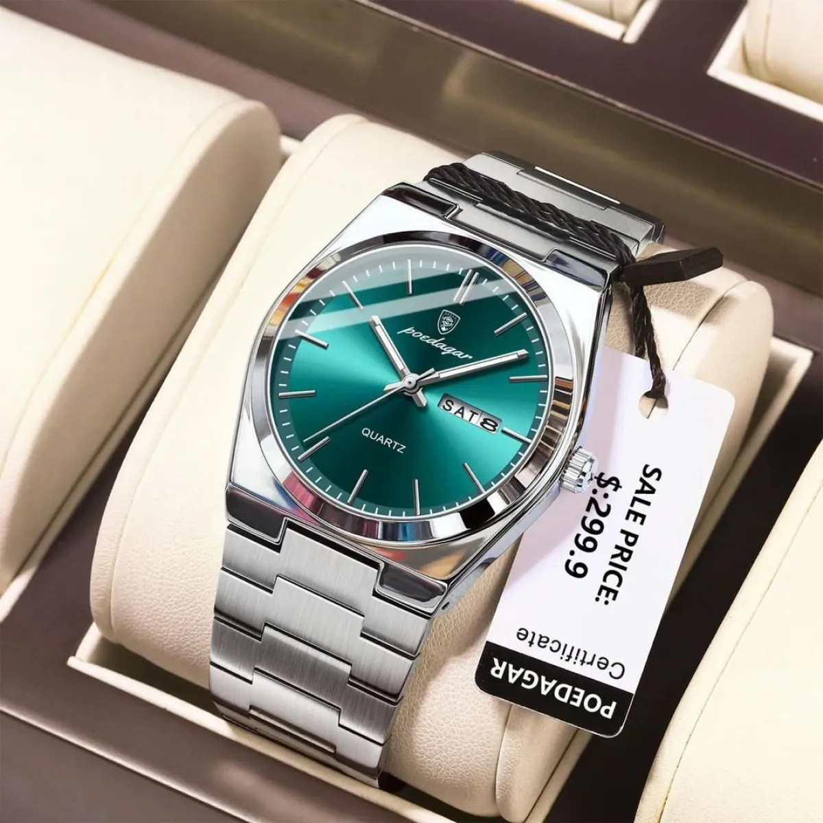 Original Poedagar Waterproof Wristwatch - Image 1