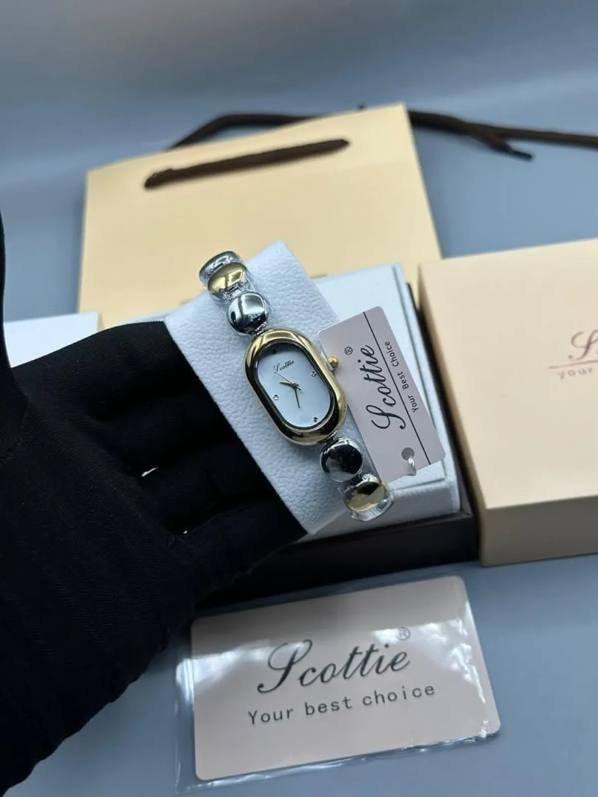 Ladies Bubble Bracelet Watch - Image 3