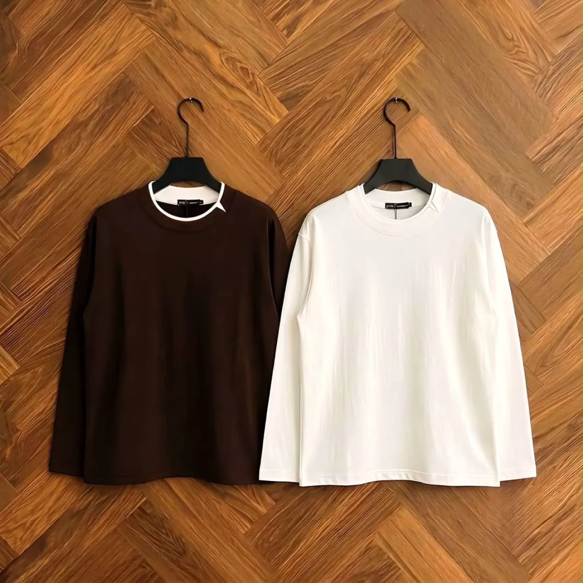 Men's Henley Long Sleeve Shirt - Image 5
