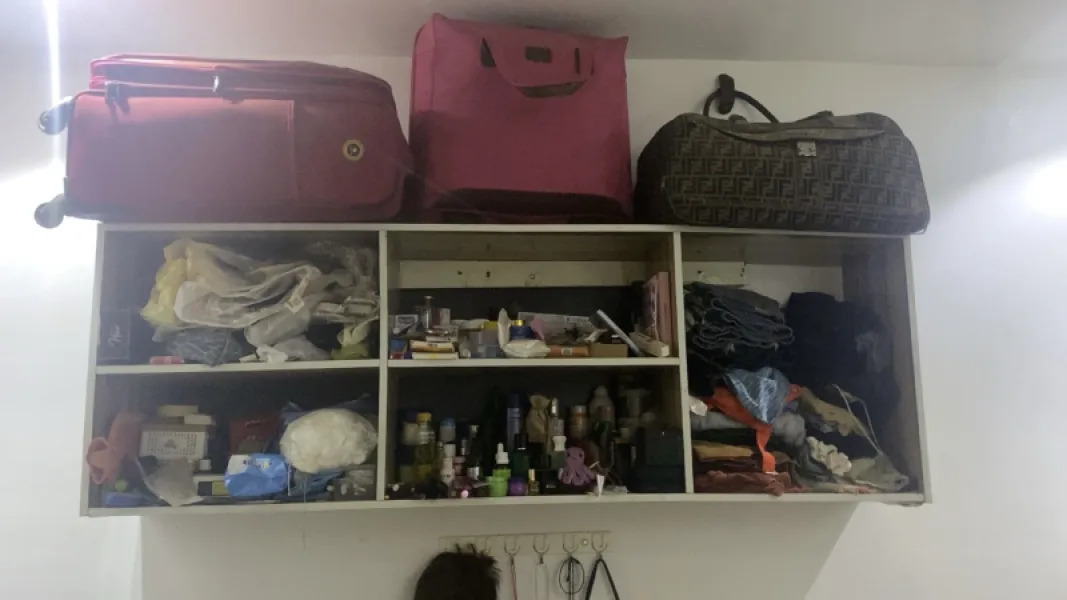 Open Wardrobe and Shelve