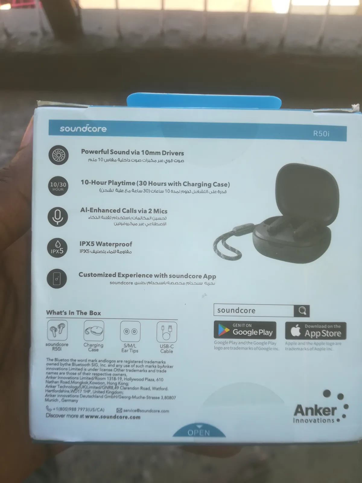 Brand new Anker Soundcore R50i NC for sale 24, 000 naira - Image 2