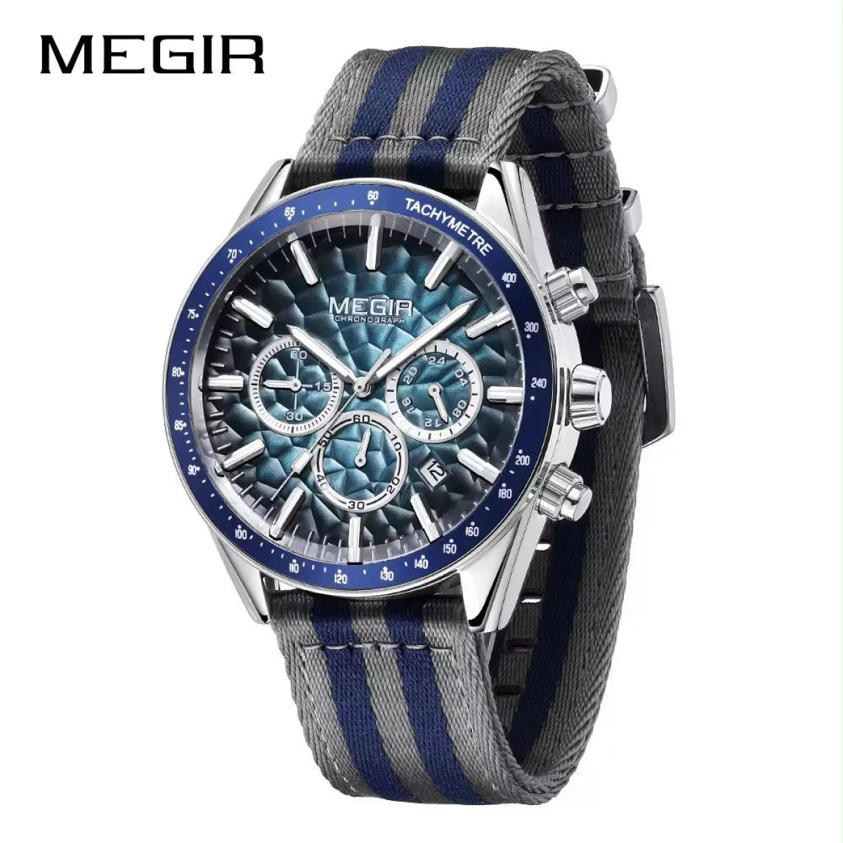 Megir Chronograph Wristwatch - Image 7