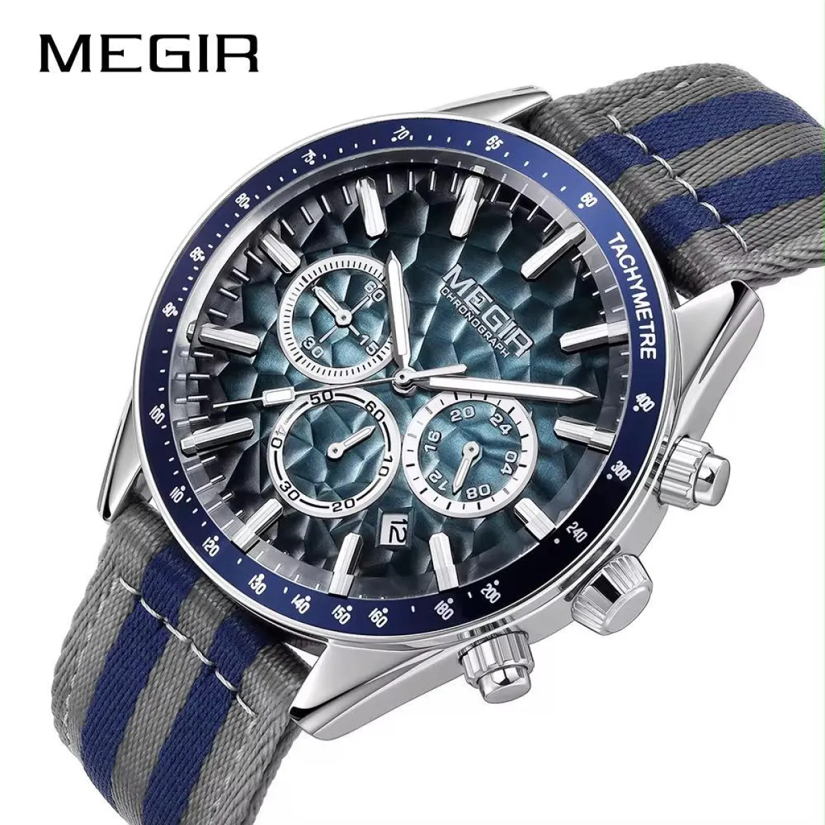 Megir Chronograph Wristwatch - Image 8