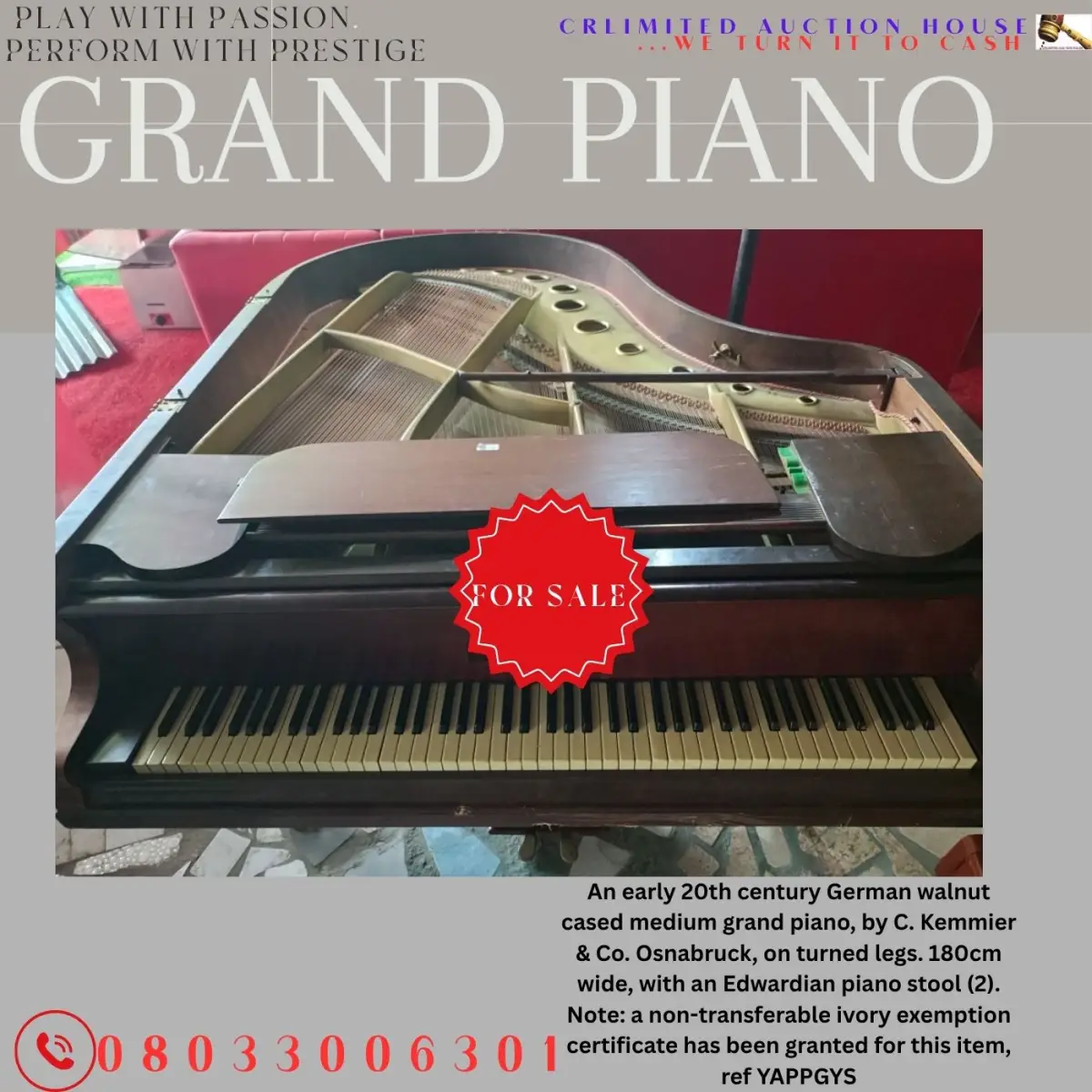 GRAND PIANO - Image 1