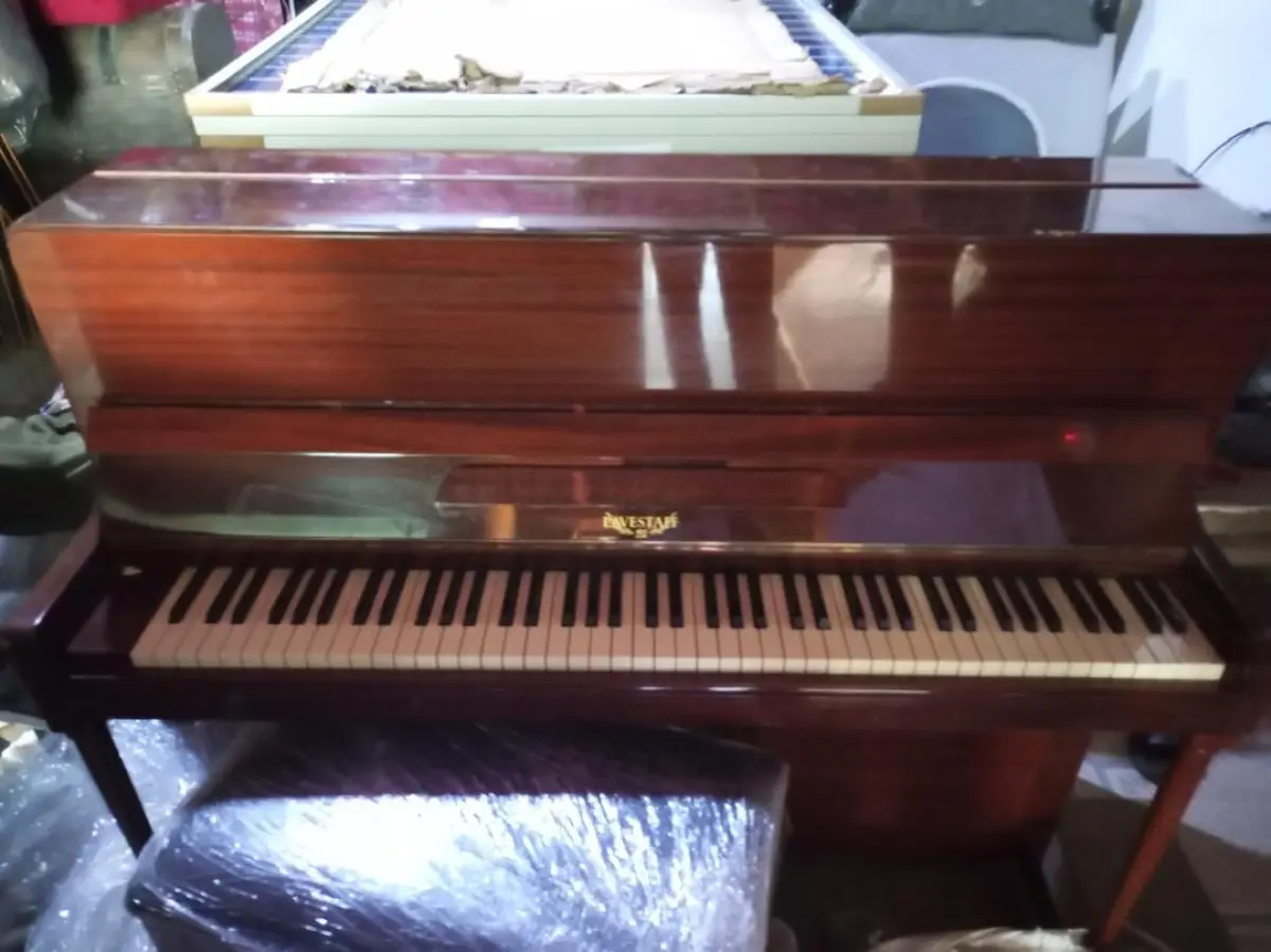 EAVESTAFF MAHOGANY ORGAN - Image 1