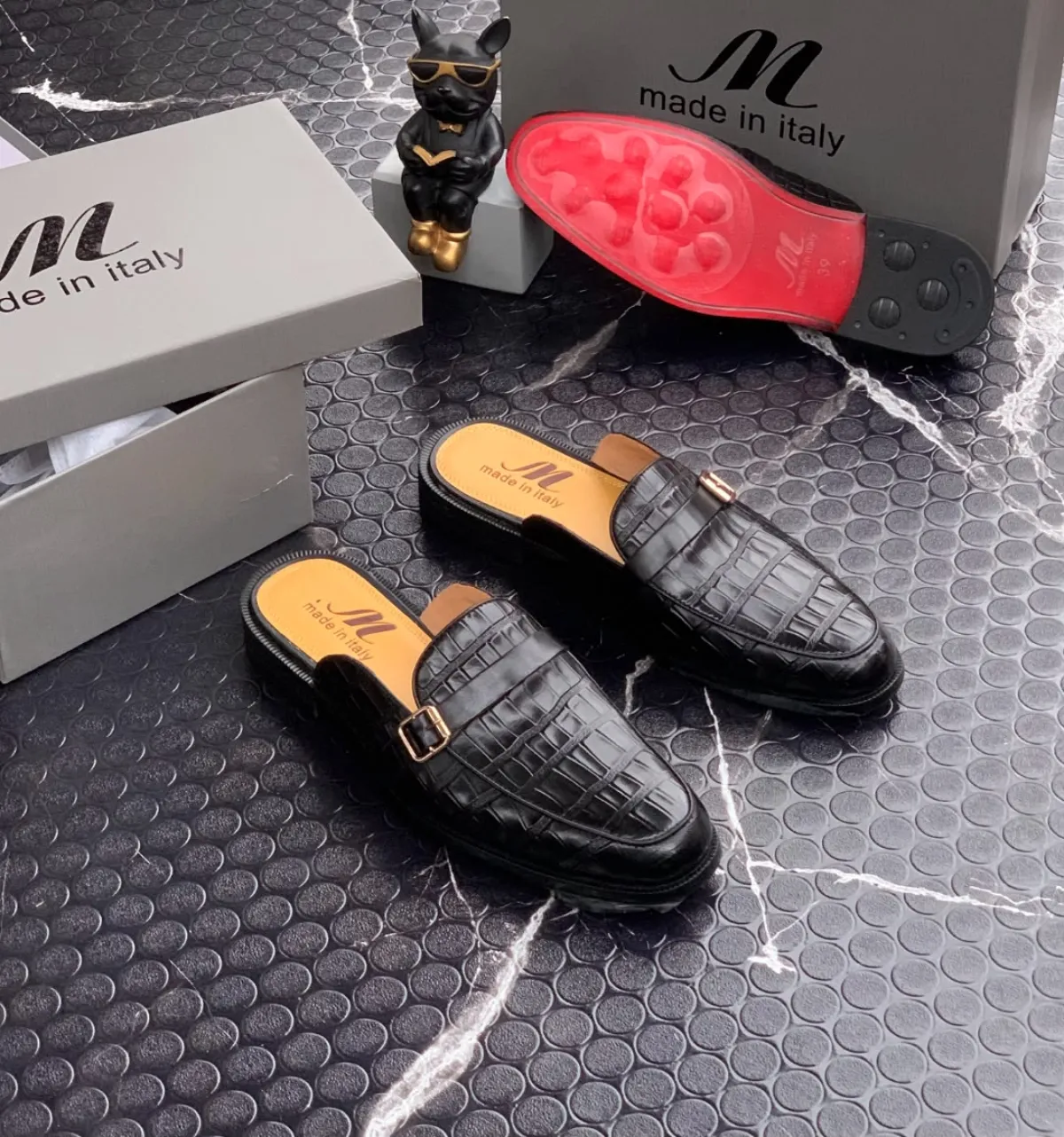 Men Italian Half Shoe - Image 6