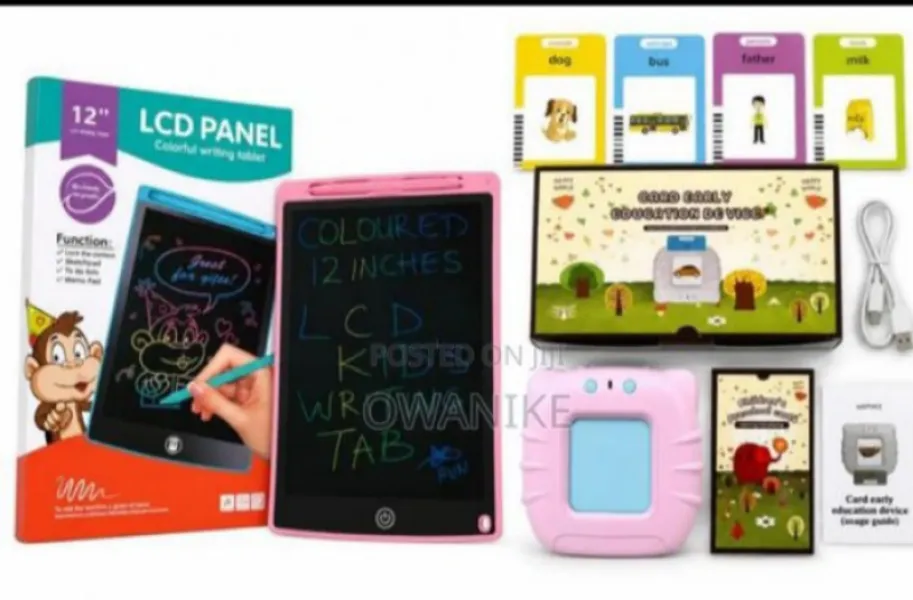 LCD writing tab 10inchs with English card reader machine