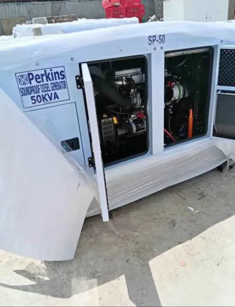 brand new 50kva perkins soundproof diesel generator available