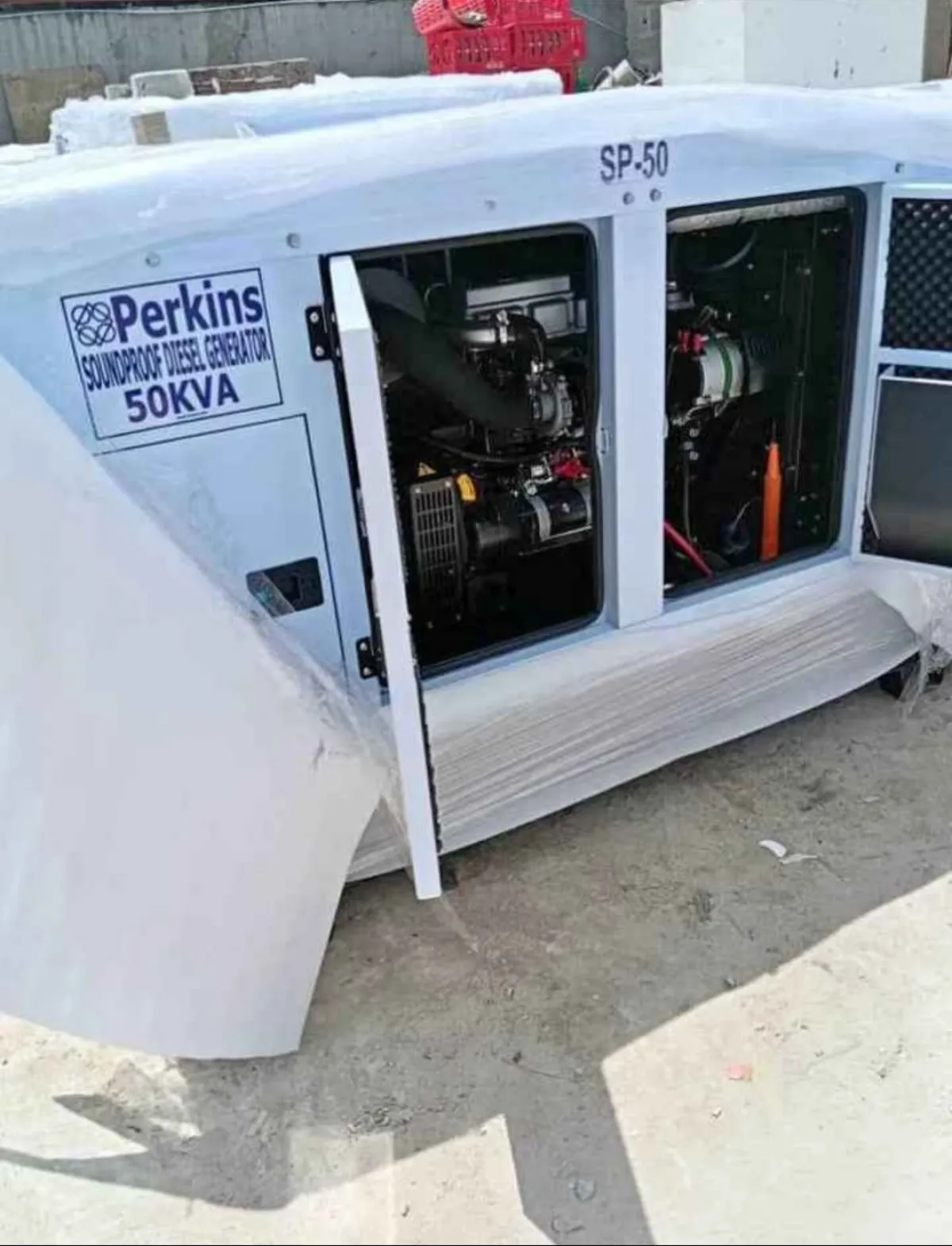 brand new 80kva perkins soundproof diesel generator available - Image 2