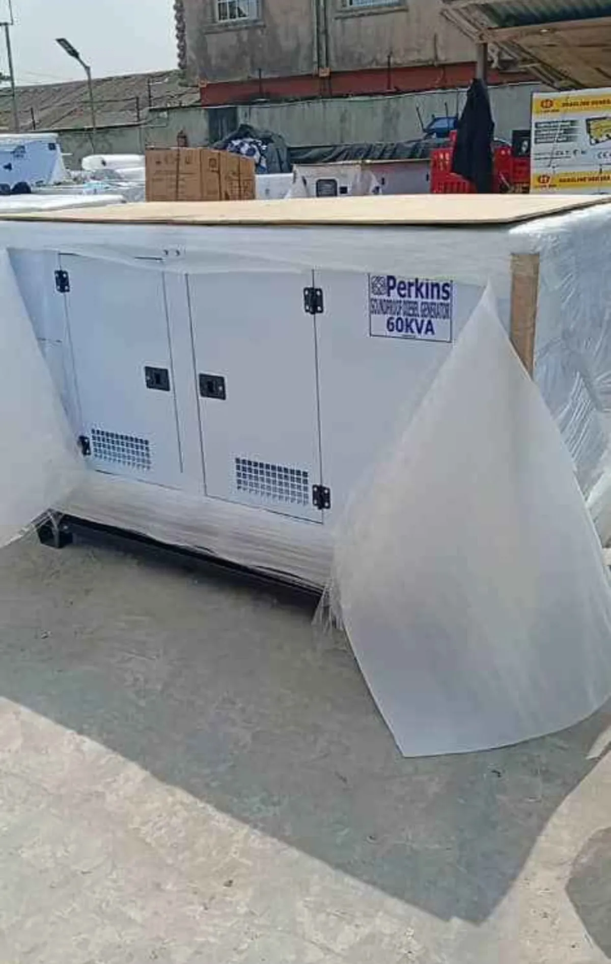 brand new 60kva perkins soundproof diesel generator available - Image 1